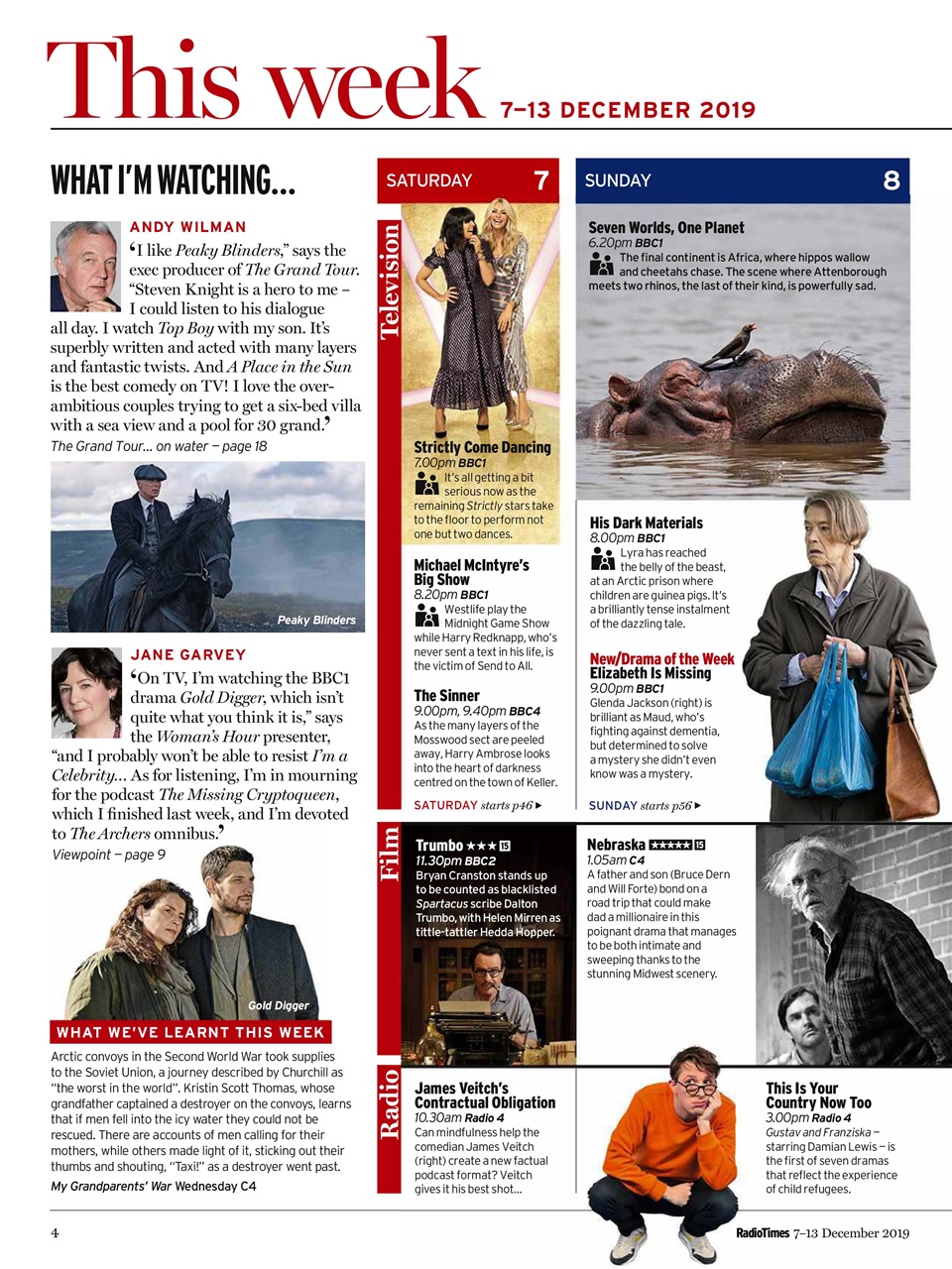 Radio Times Preview Pages