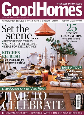 Good Homes Magazine issue Jan 2020