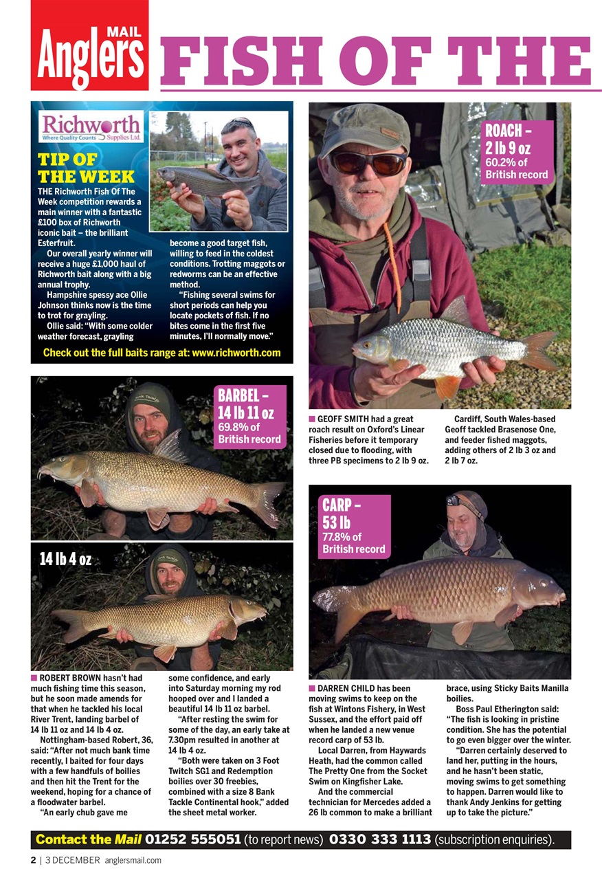 Anglers Mail Preview Pages
