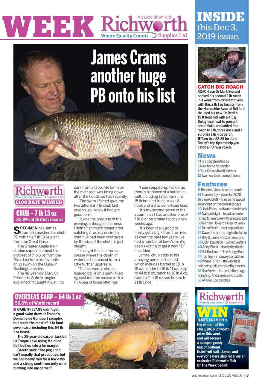 Anglers Mail Preview Pages