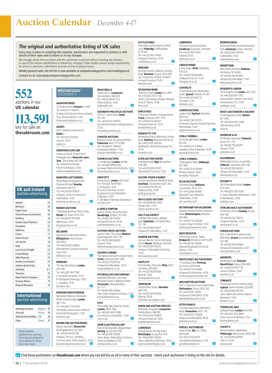 Antiques Trade Gazette Preview Pages