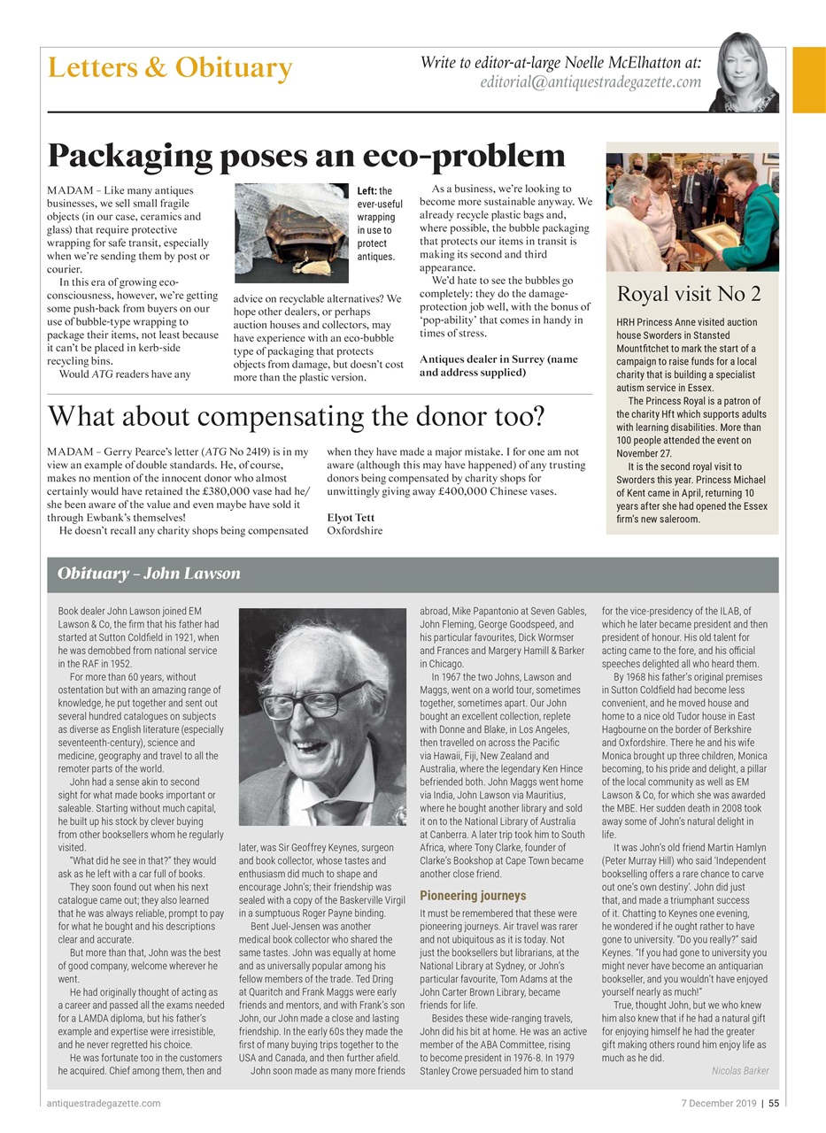 Antiques Trade Gazette Preview Pages