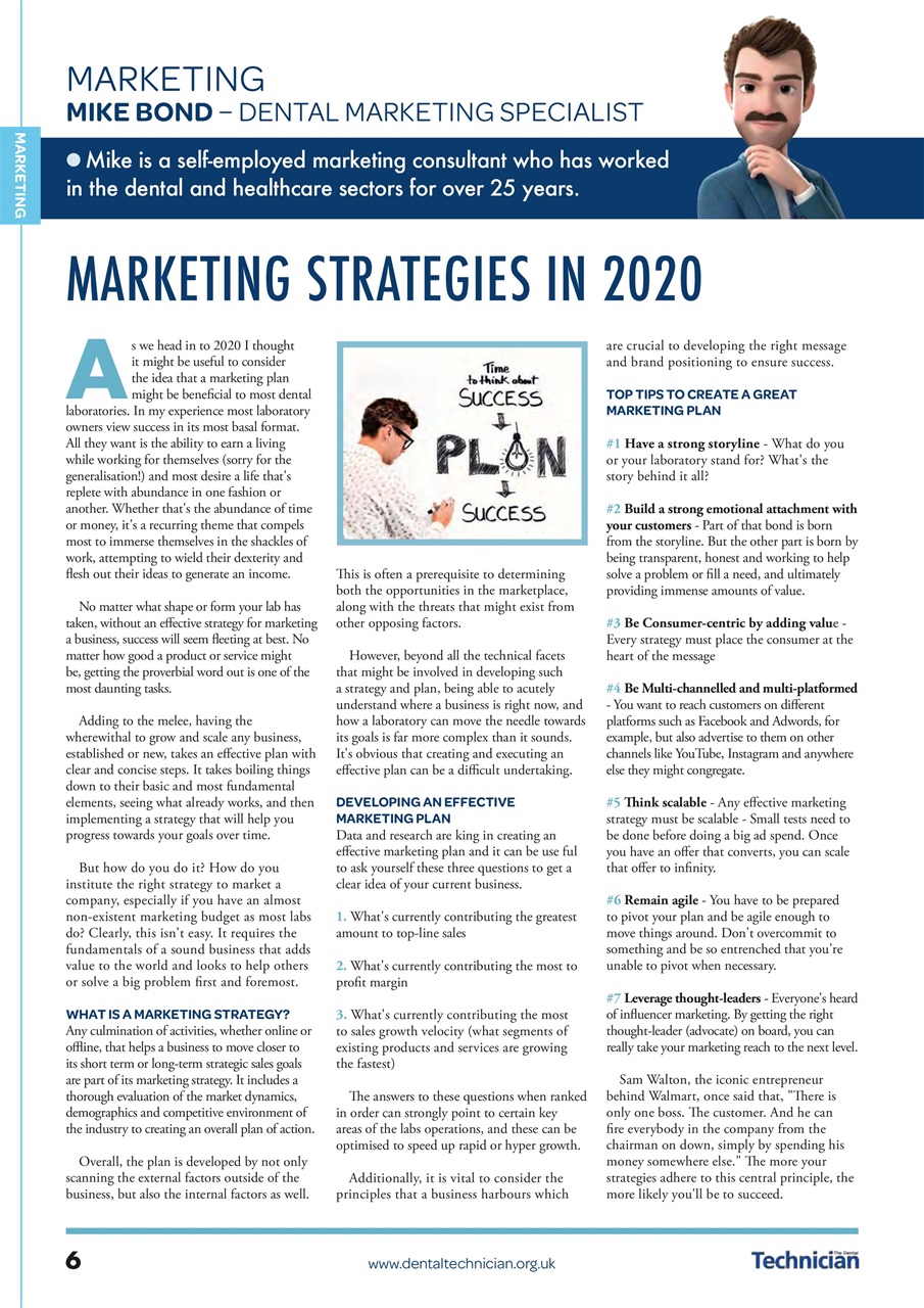 The Dental Technician Magazine Preview Pages