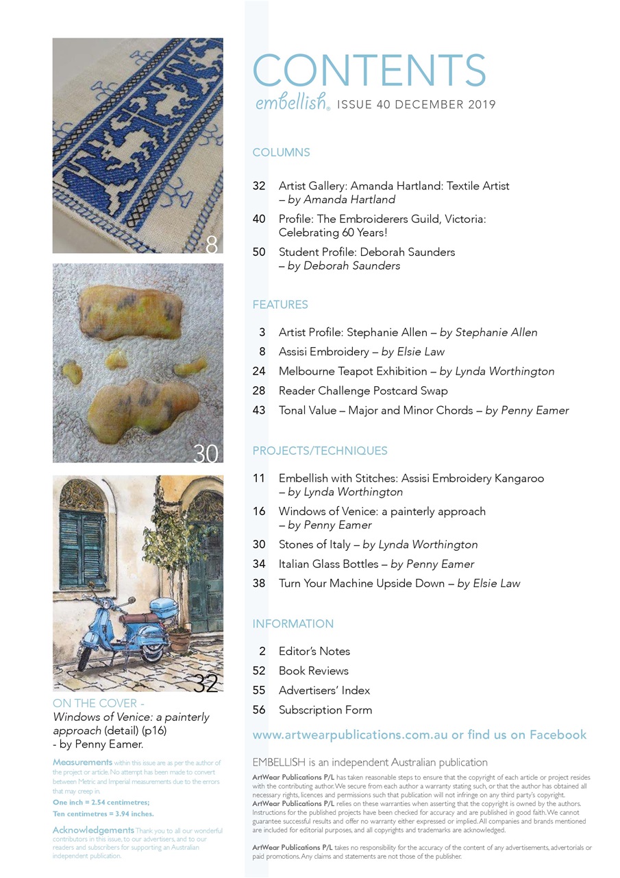 Embellish Preview Pages