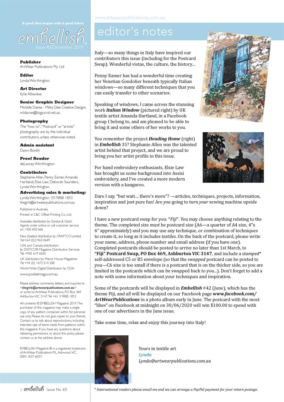 Embellish Preview Pages