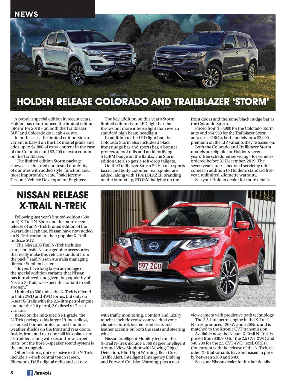 JUST 4X4S Preview Pages