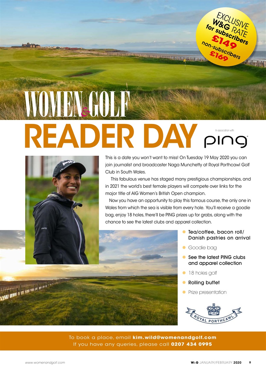 Women & Golf Magazine Preview Pages