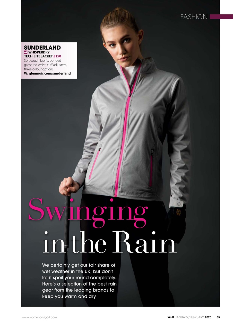 Women & Golf Magazine Preview Pages