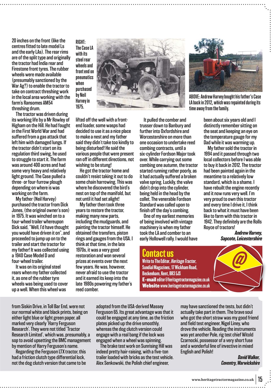 Classic Tractor Preview Pages