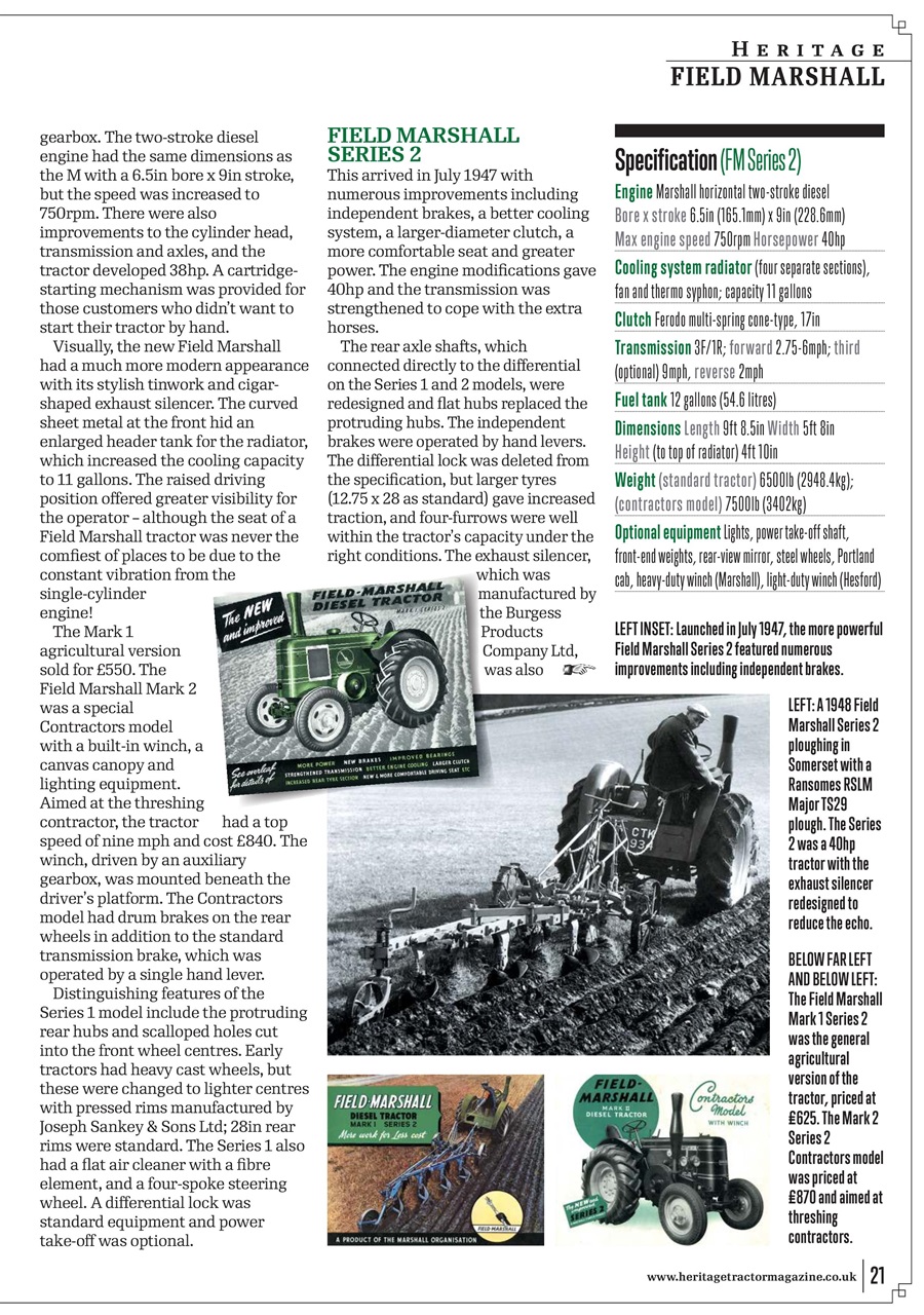 Classic Tractor Preview Pages