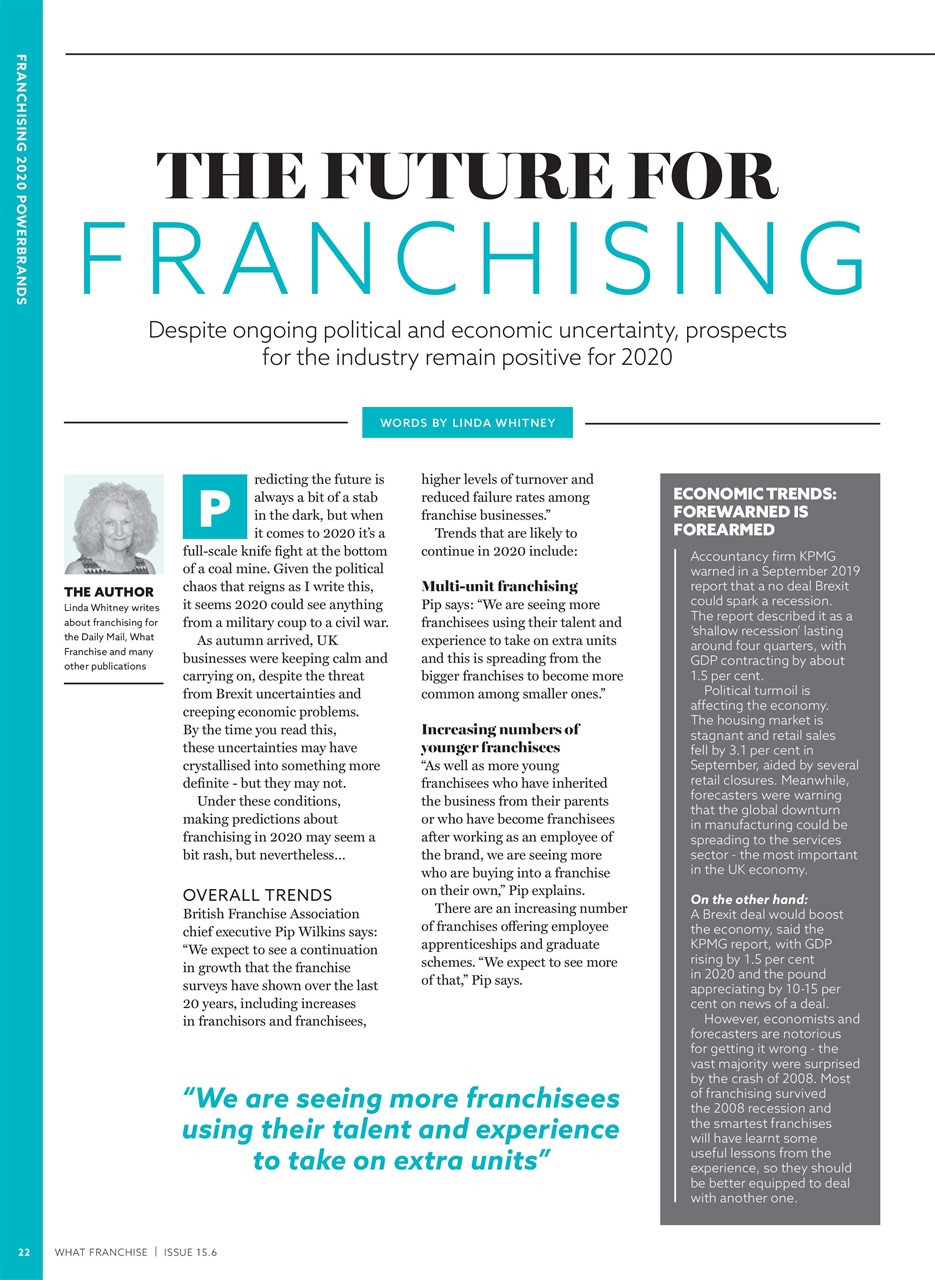 What Franchise Preview Pages