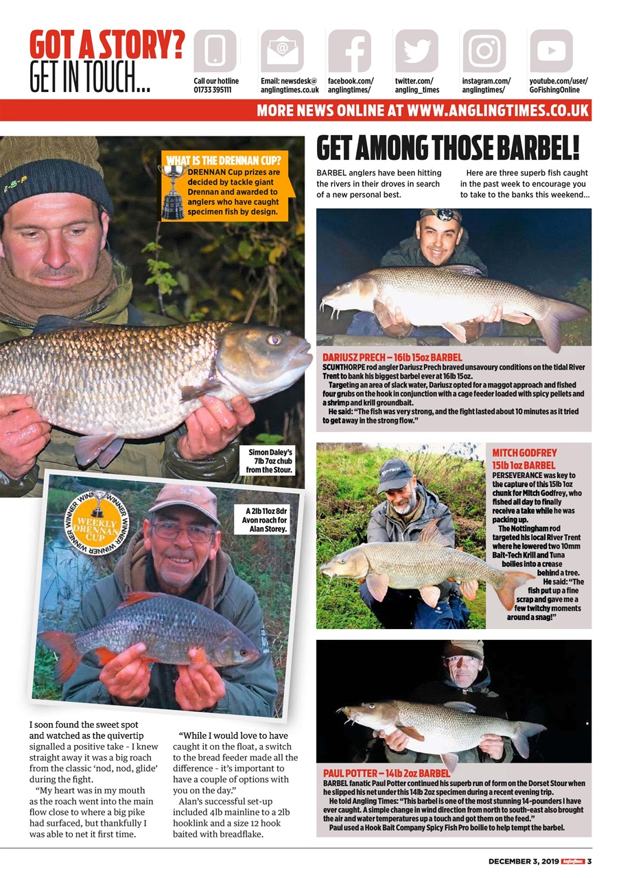 Angling Times Preview Pages