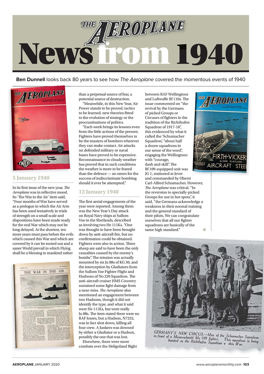 Aeroplane Preview Pages