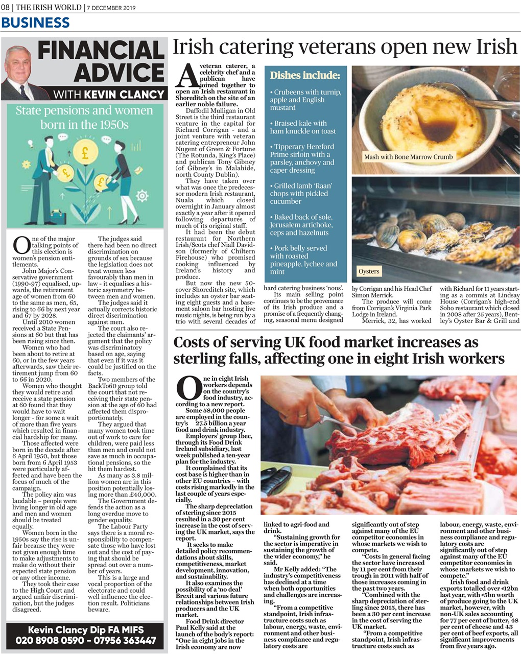 Irish World Preview Pages