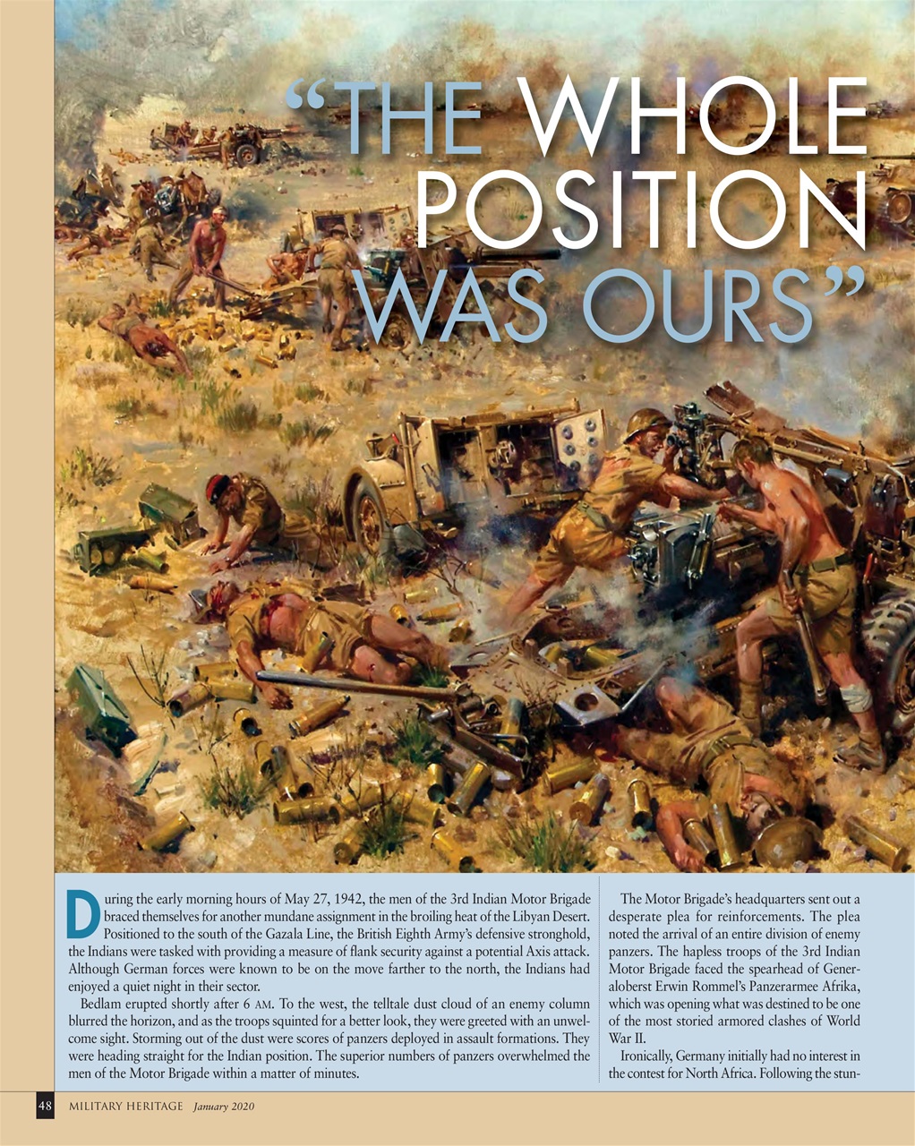 Military Heritage Preview Pages