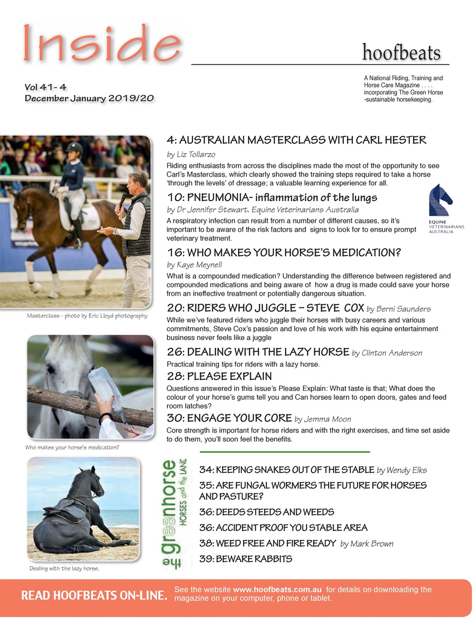 Hoofbeats Preview Pages