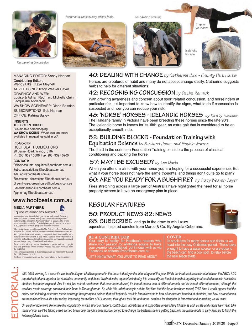 Hoofbeats Preview Pages