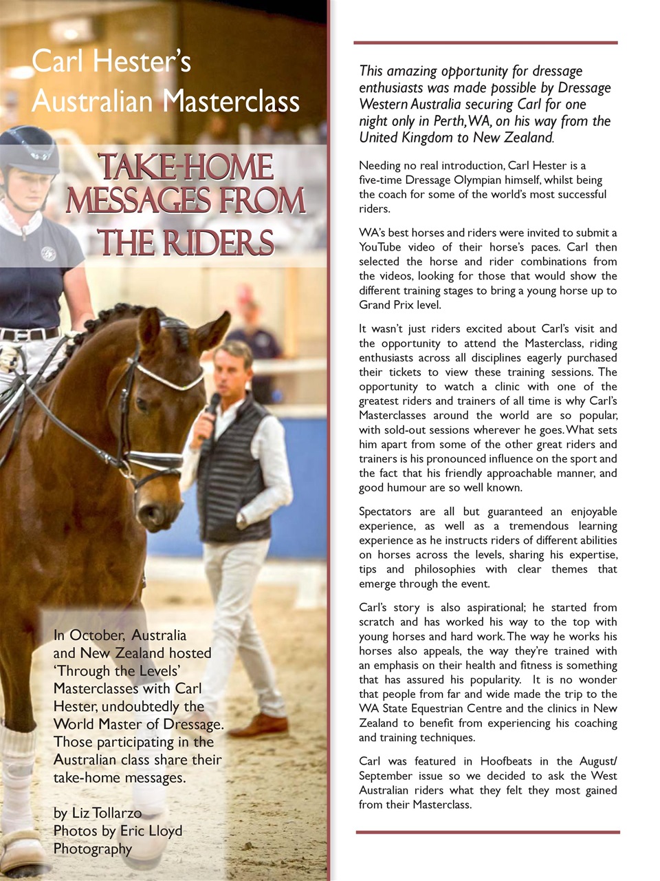 Hoofbeats Preview Pages