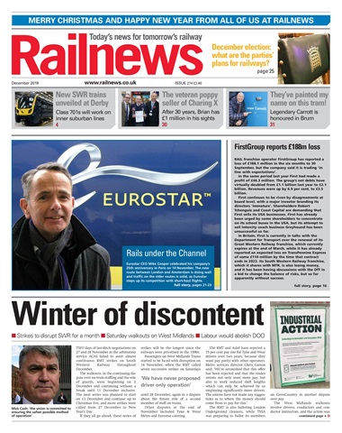 Railnews issue December 2019