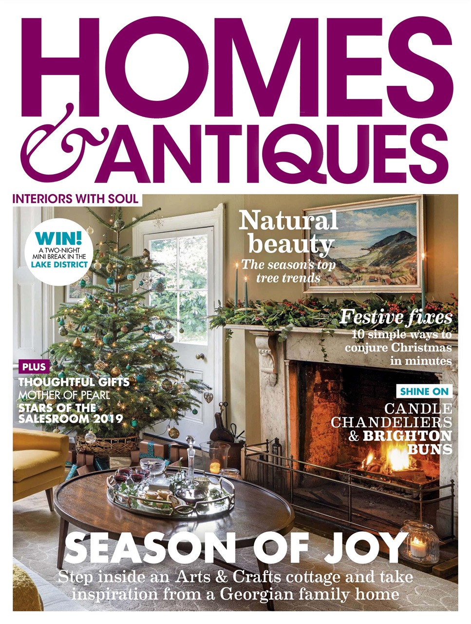 Homes & Antiques Magazine Preview Pages