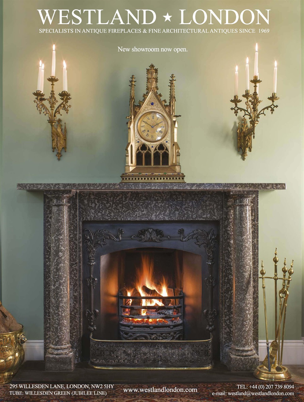 Homes & Antiques Magazine Preview Pages