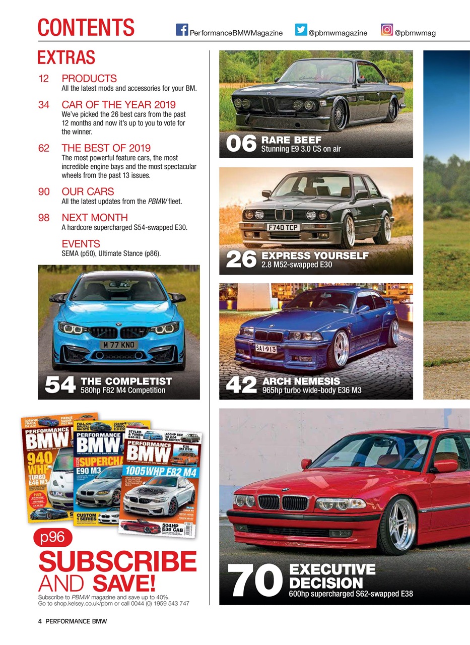 Performance BMW Preview Pages