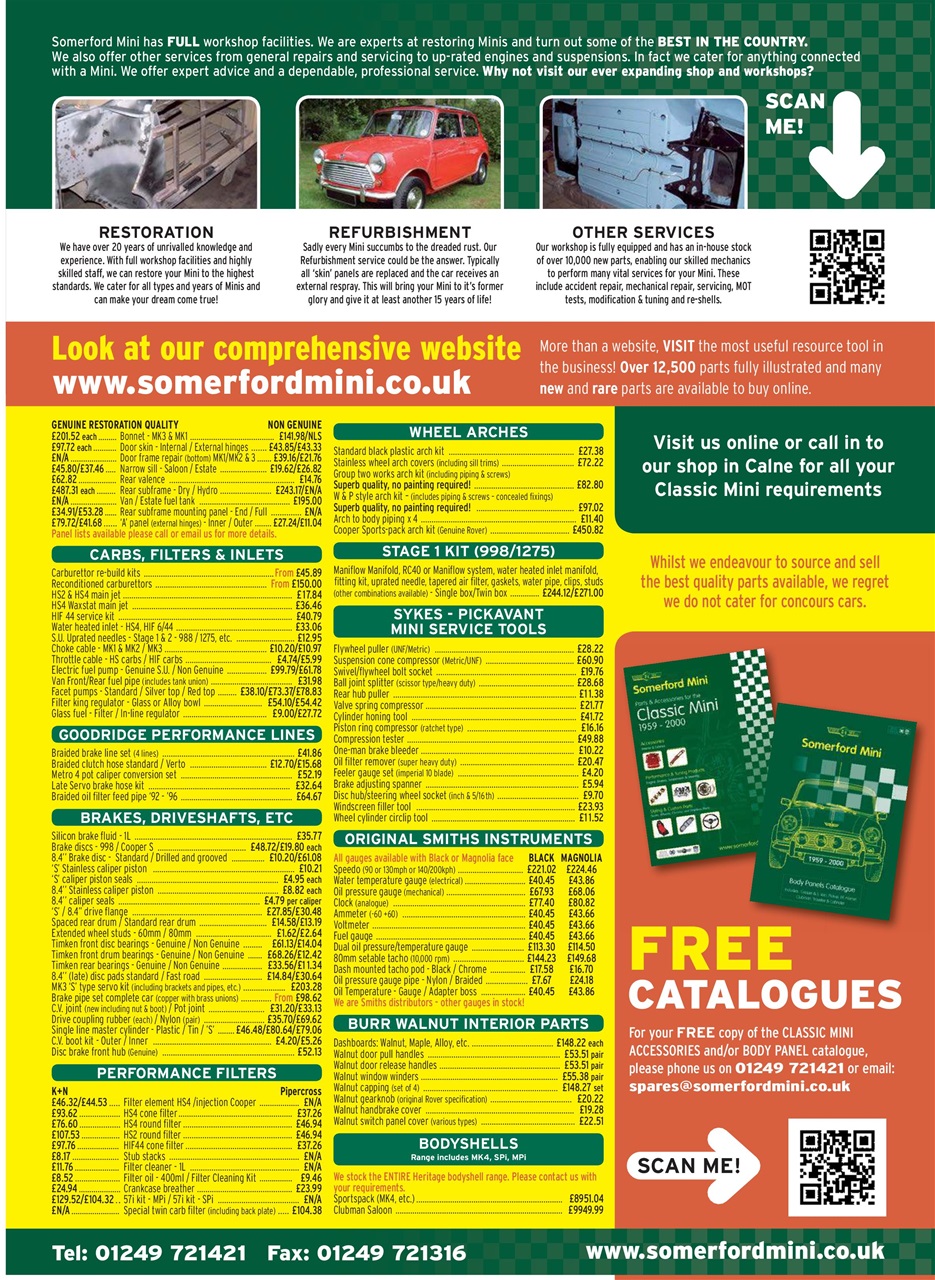 Mini Magazine Preview Pages