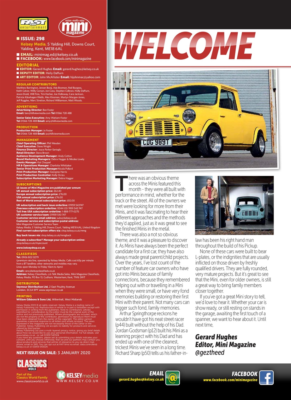 Mini Magazine Preview Pages