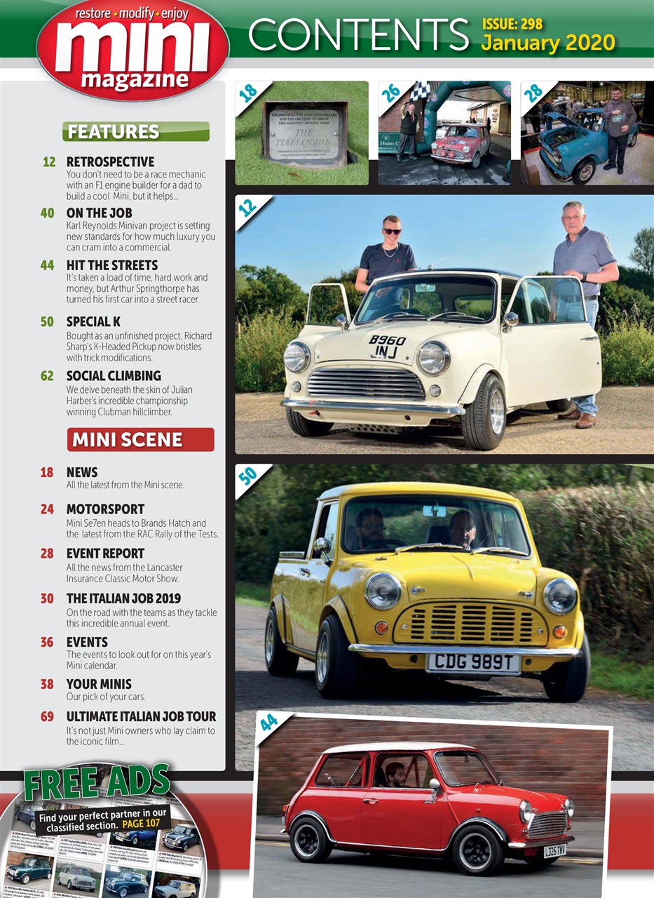 Mini Magazine Preview Pages