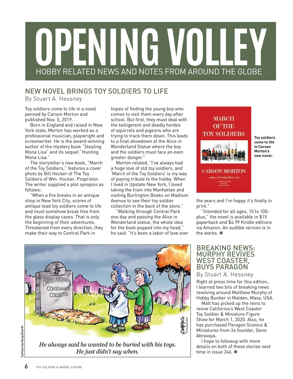 Toy Soldier & Model Figure Preview Pages