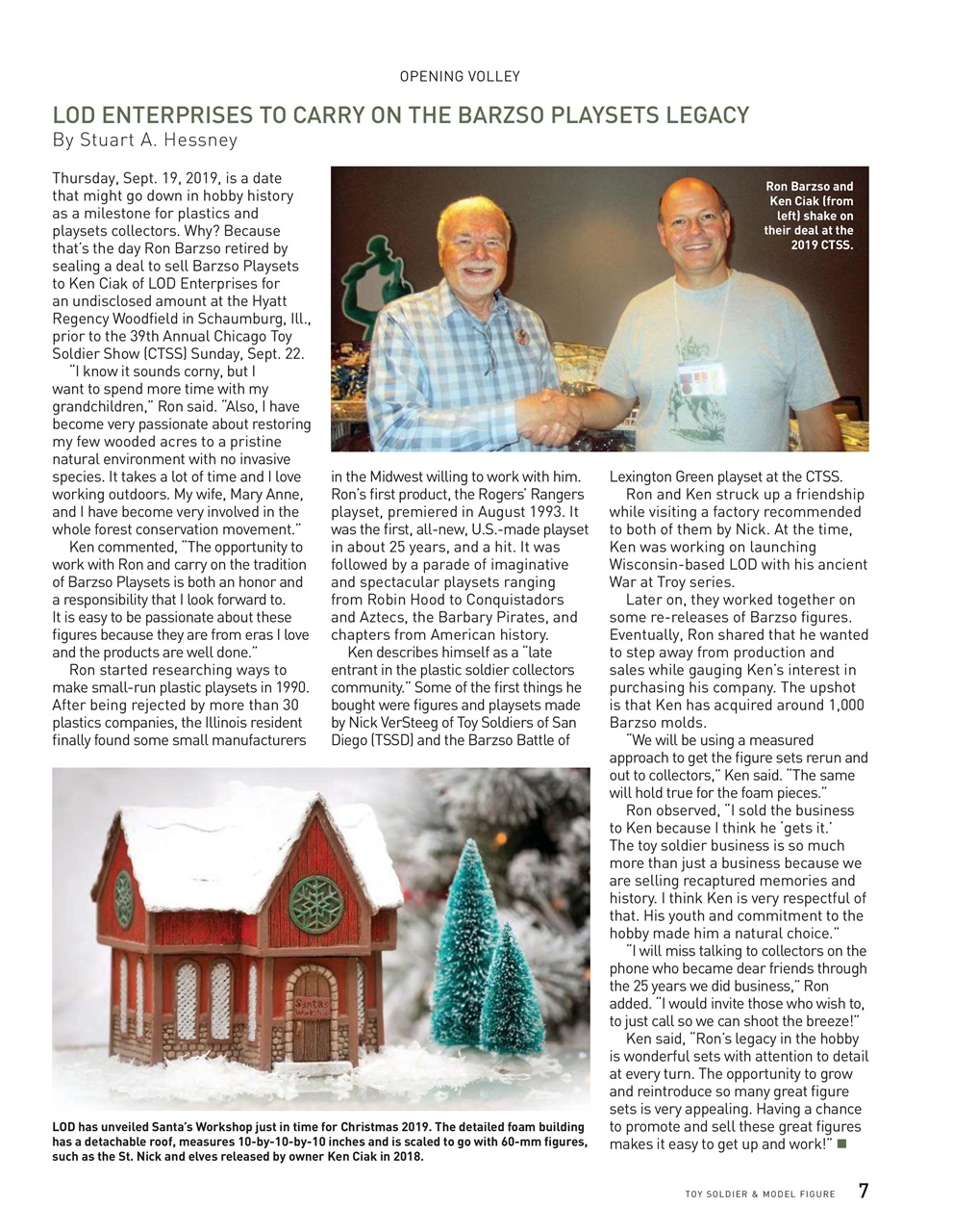 Toy Soldier & Model Figure Preview Pages