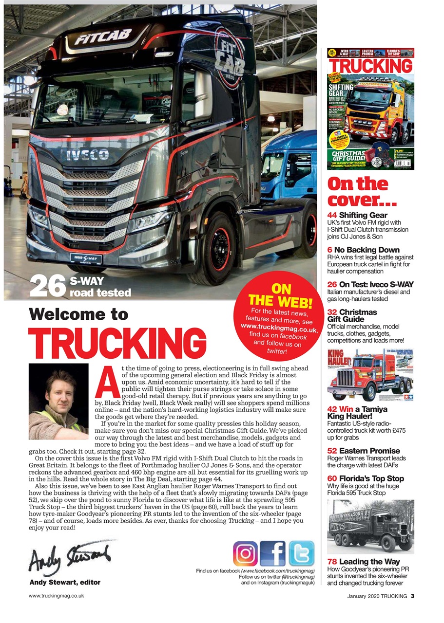 Trucking Magazine Preview Pages