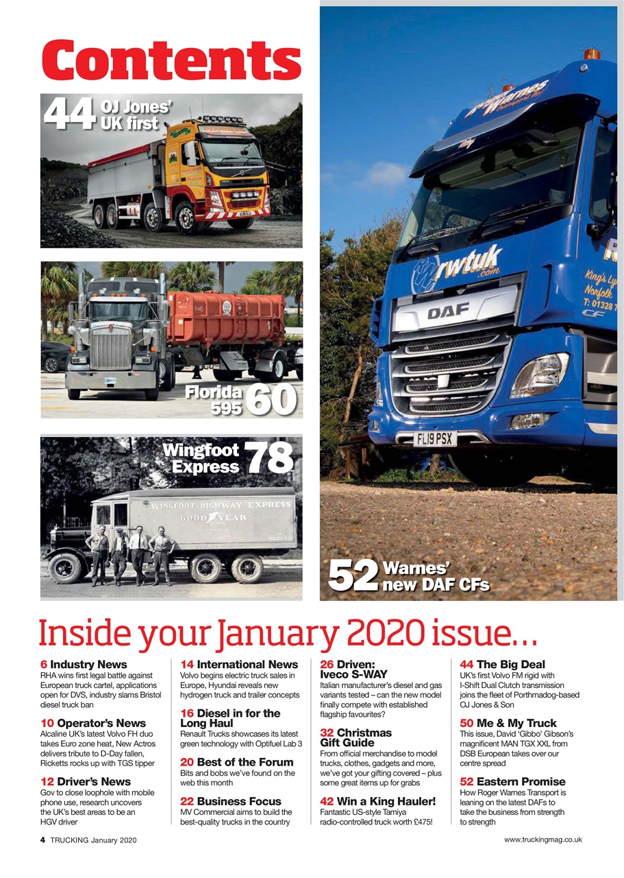 Trucking Magazine Preview Pages