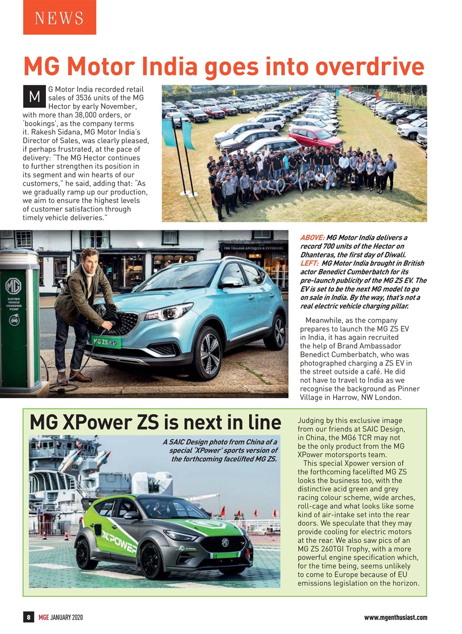 MG Enthusiast Preview Pages