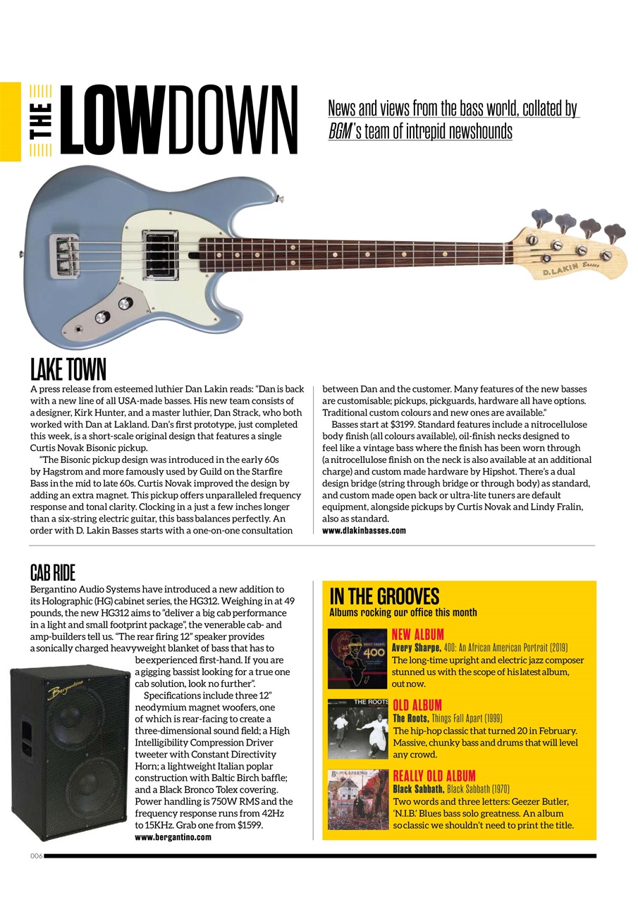 Bass Player UK Preview Pages