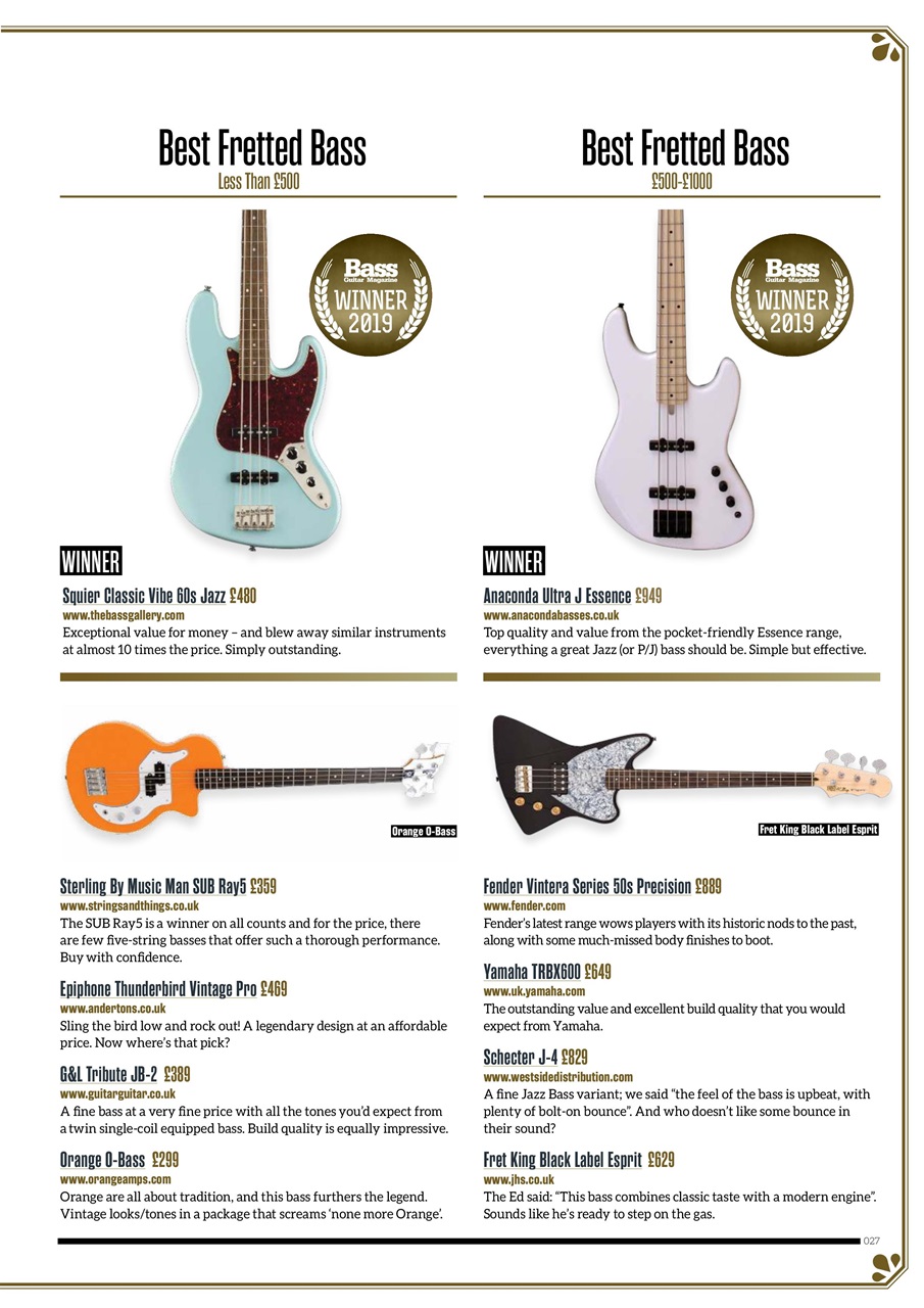 Bass Player UK Preview Pages