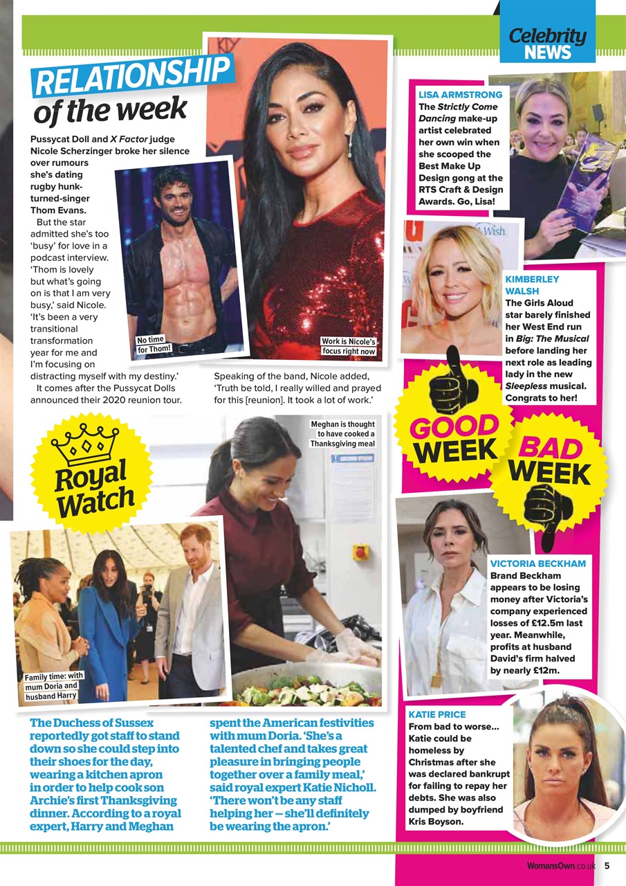 Woman's Own Preview Pages