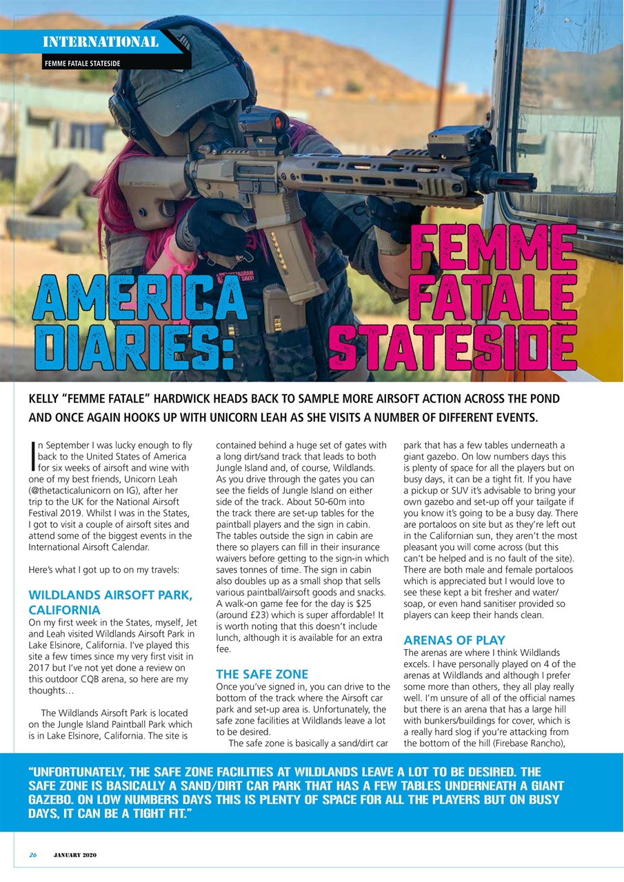 Airsoft Action Preview Pages