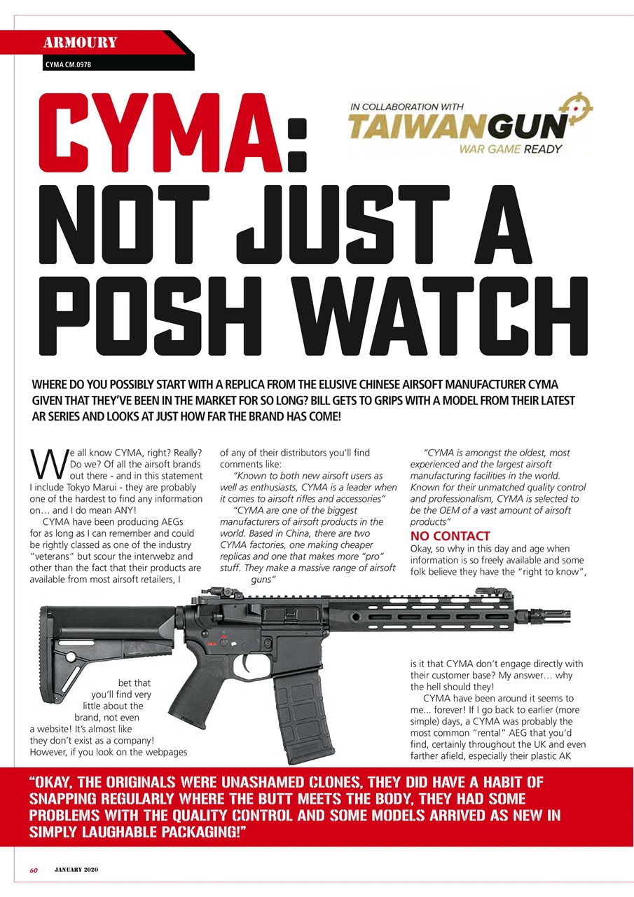 Airsoft Action Preview Pages
