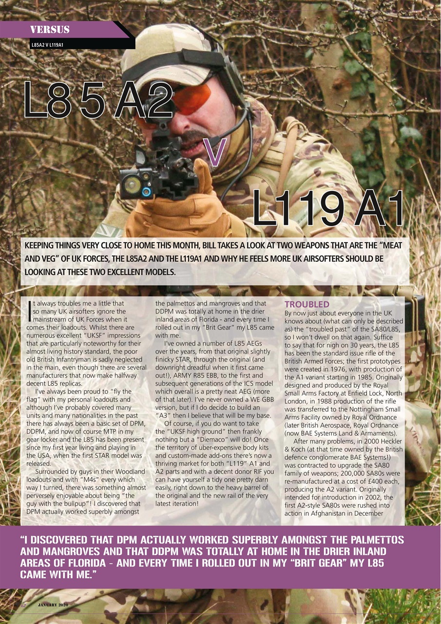 Airsoft Action Preview Pages