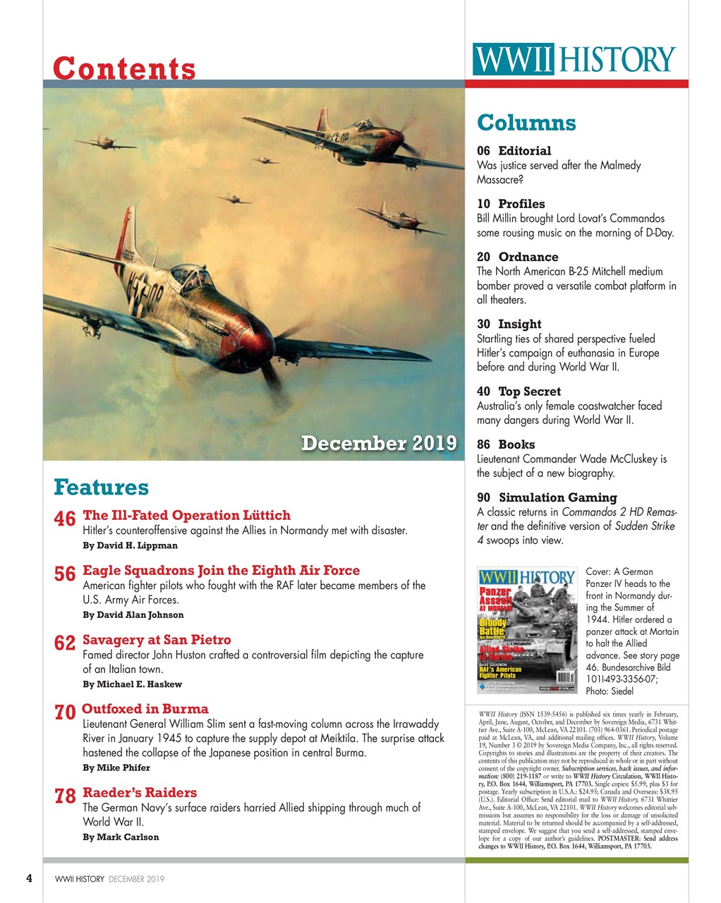 WW2 History Magazine Preview Pages