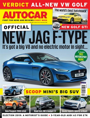 Autocar issue 4th December 2019