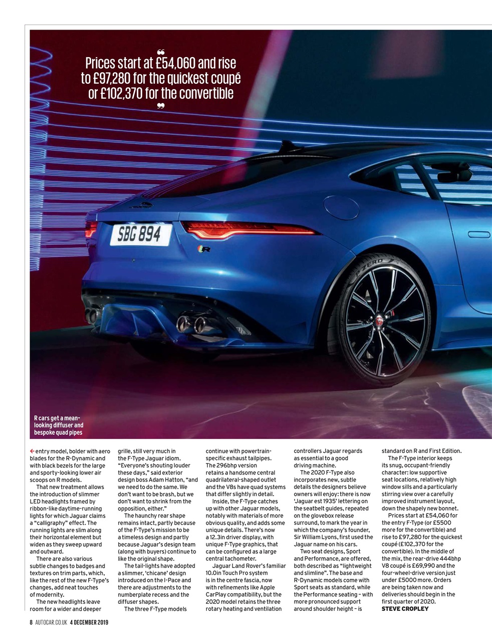 Autocar Preview Pages