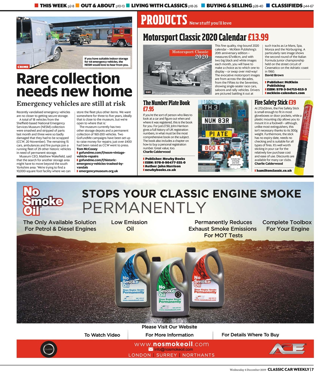 Classic Car Weekly Preview Pages