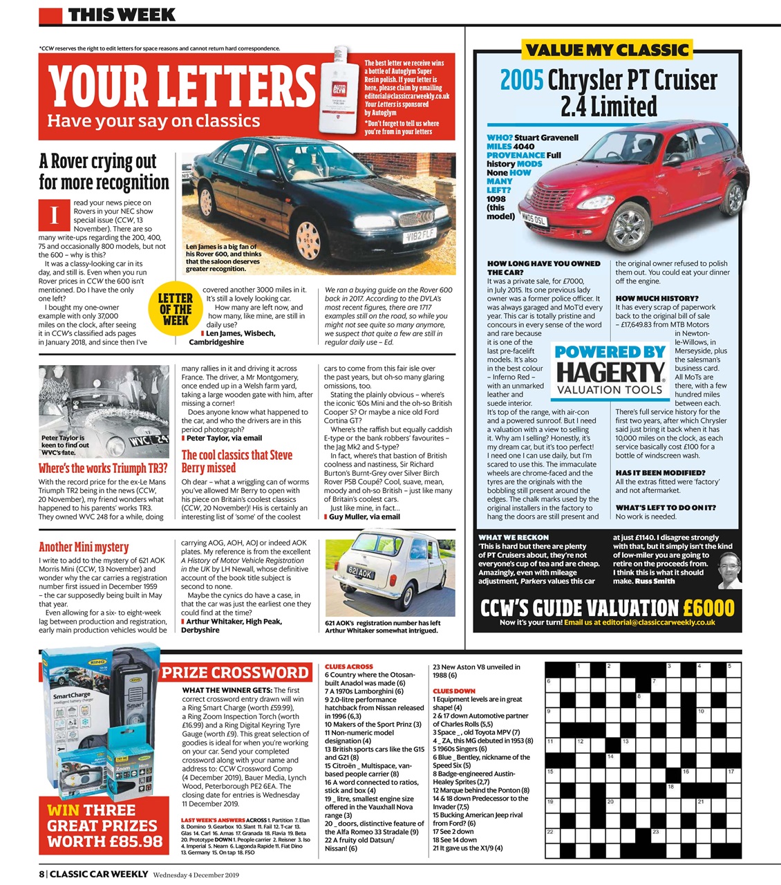 Classic Car Weekly Preview Pages
