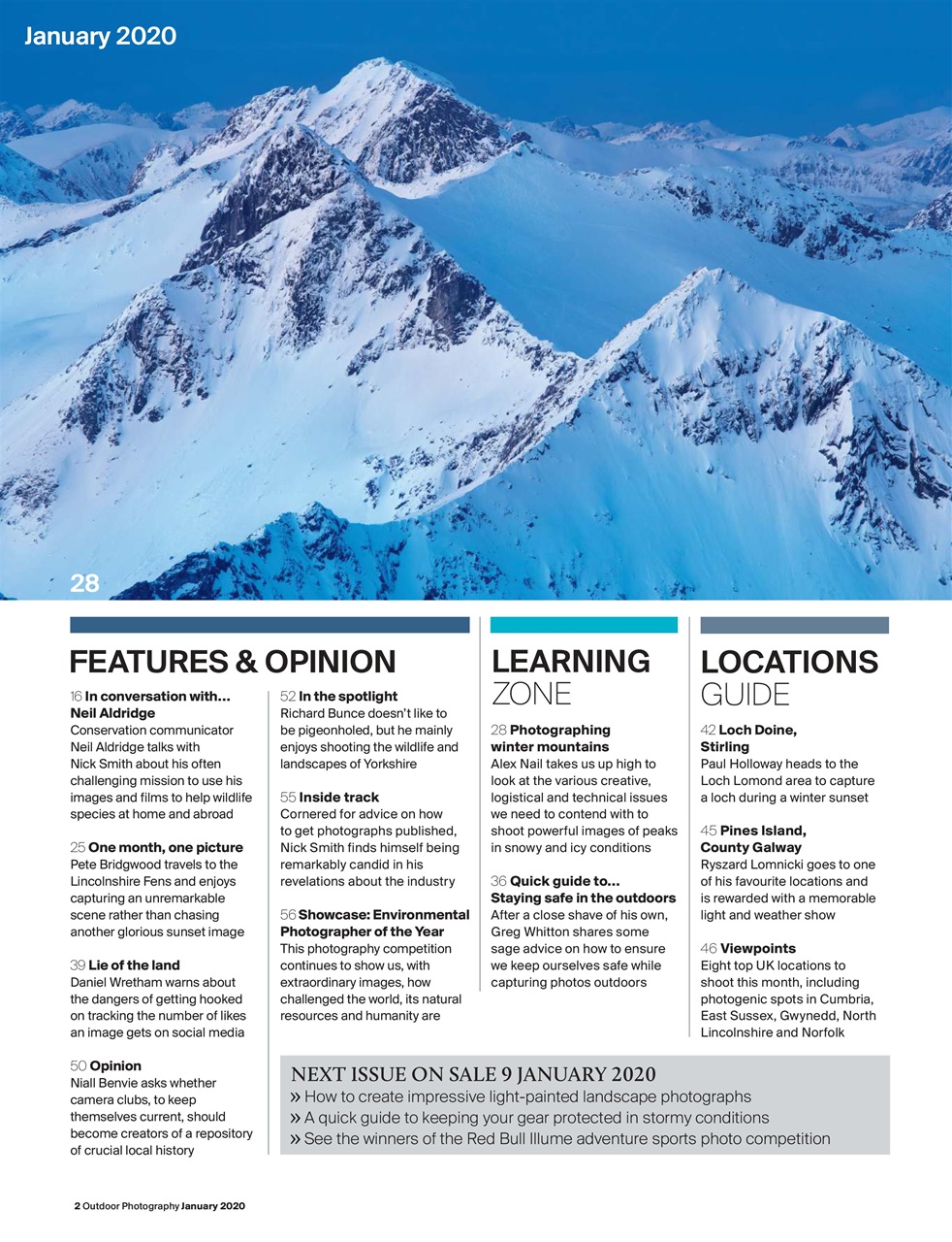 Outdoor Photography Preview Pages