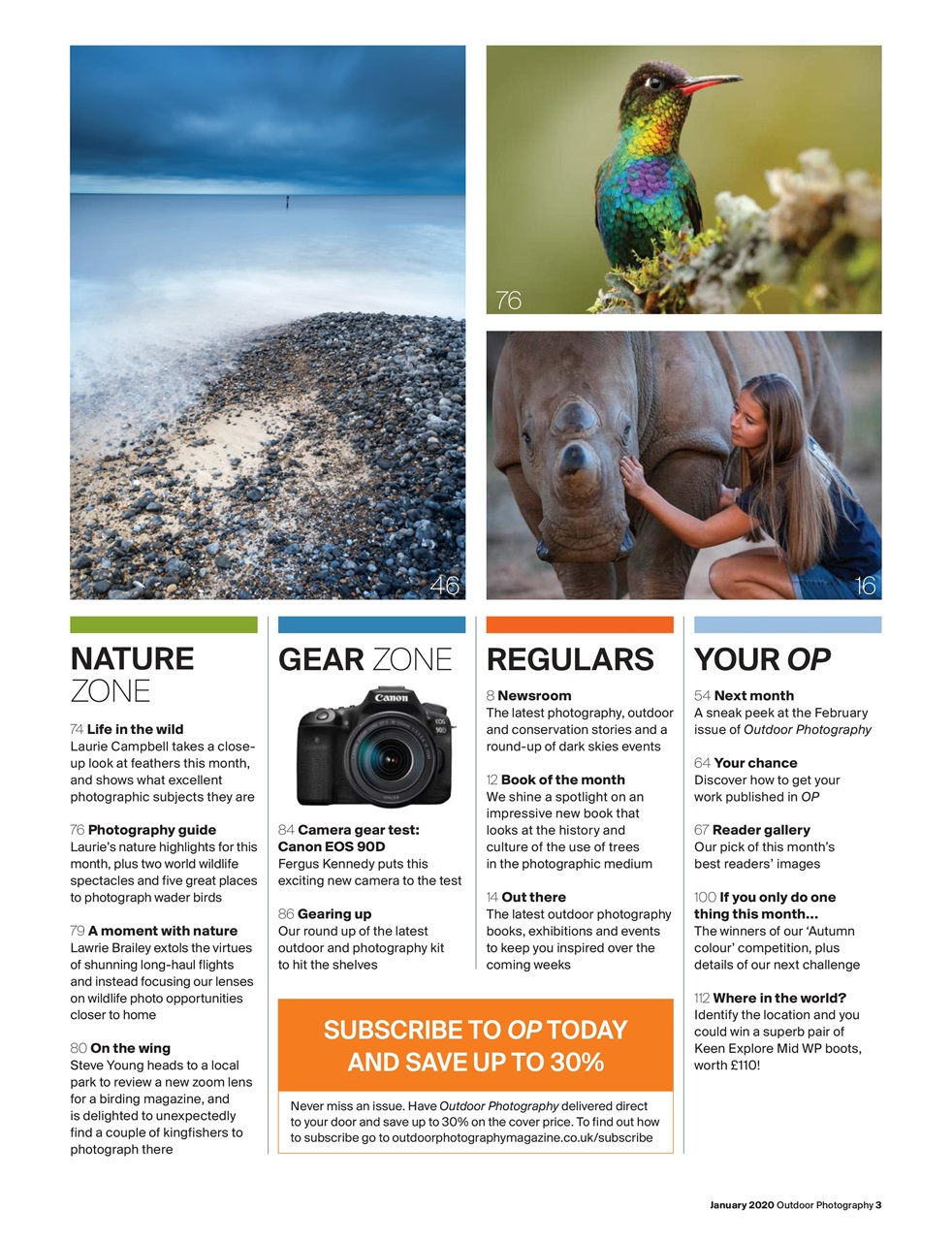 Outdoor Photography Preview Pages