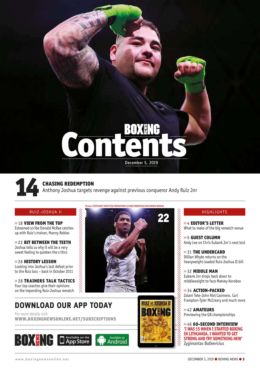 Boxing News Preview Pages