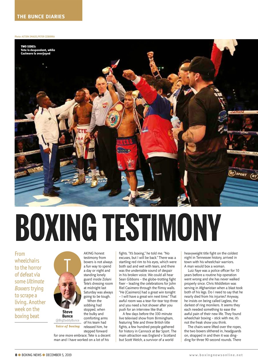 Boxing News Preview Pages