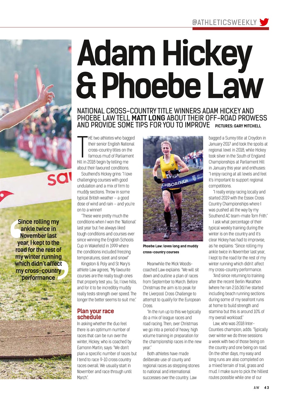 AW – Athletics Weekly Magazine Preview Pages